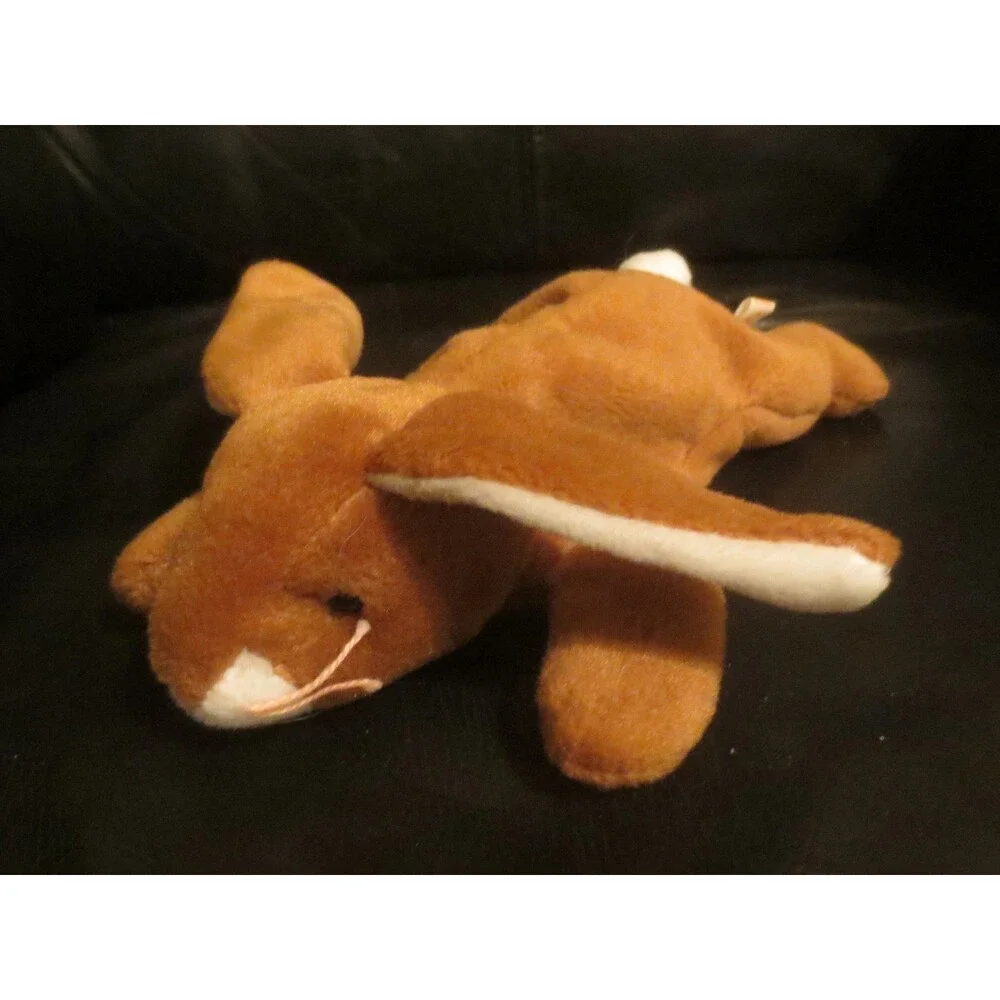 Ty Beanie Baby Ears the Rabbit PVC Filled 1995 NO TAG